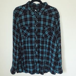 Torrid Plaid Flannel Shirt